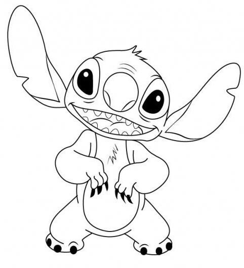 Comment dessiner Stitch? Cartoon 