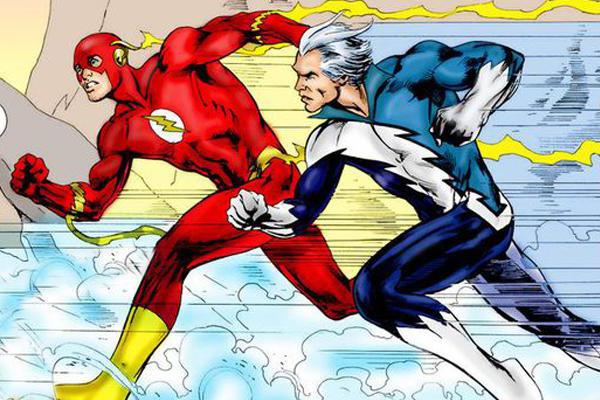 Qui est le plus rapide: Flash ou Mercure? Duel des super-héros