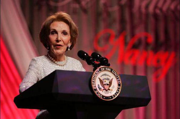 Nancy Reagan: biographie, carrière, vie personnelle