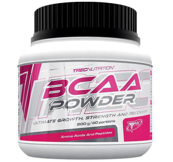 BCAA: classement des meilleurs acides aminés. Nutrition sportive