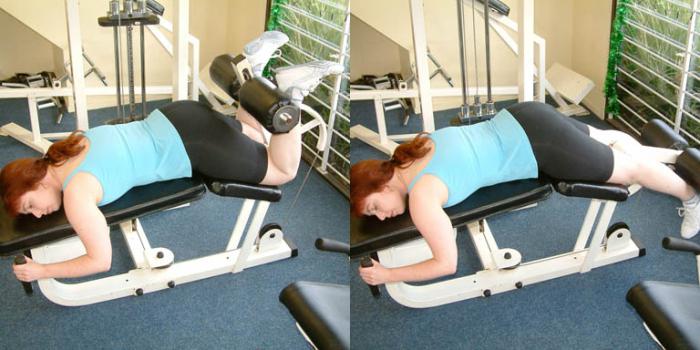 Exercices efficaces dans la salle de gym sur vos pieds