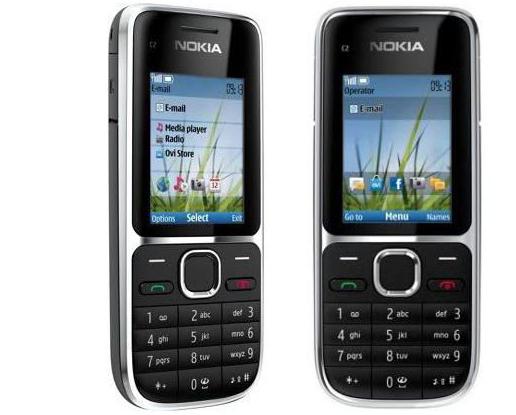 Nokia C2: spécifications, avis