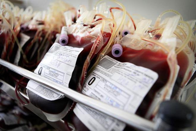 1 donneur universel de groupe sanguin