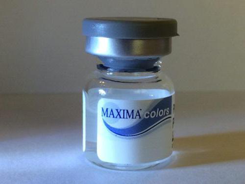 Les couleurs Maxima sont des lentilles qui rendront votre look unique!